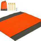 Coperta da Spiaggia Anti-Sabbia XXL 210x200 Telo Mare per Picnic e Campeggio