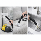 TOBI Steam Cleaner Deluxe 2500W – Pulitore a Vapore Multifunzione 16 in 1 per Casa, Cucina e Bagno