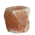 Portacandela in Sale Rosa dell'Himalaya Naturale