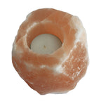 Portacandela in Sale Rosa dell'Himalaya Naturale