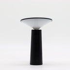Lampada Touch Mushroom Nera - Design Moderno e Funzionalità LED