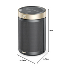 Termoventilatore Ceramico da 1500W Silenzioso 34dB con Termostato