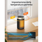 Termoventilatore Ceramico da 1500W Silenzioso 34dB con Termostato