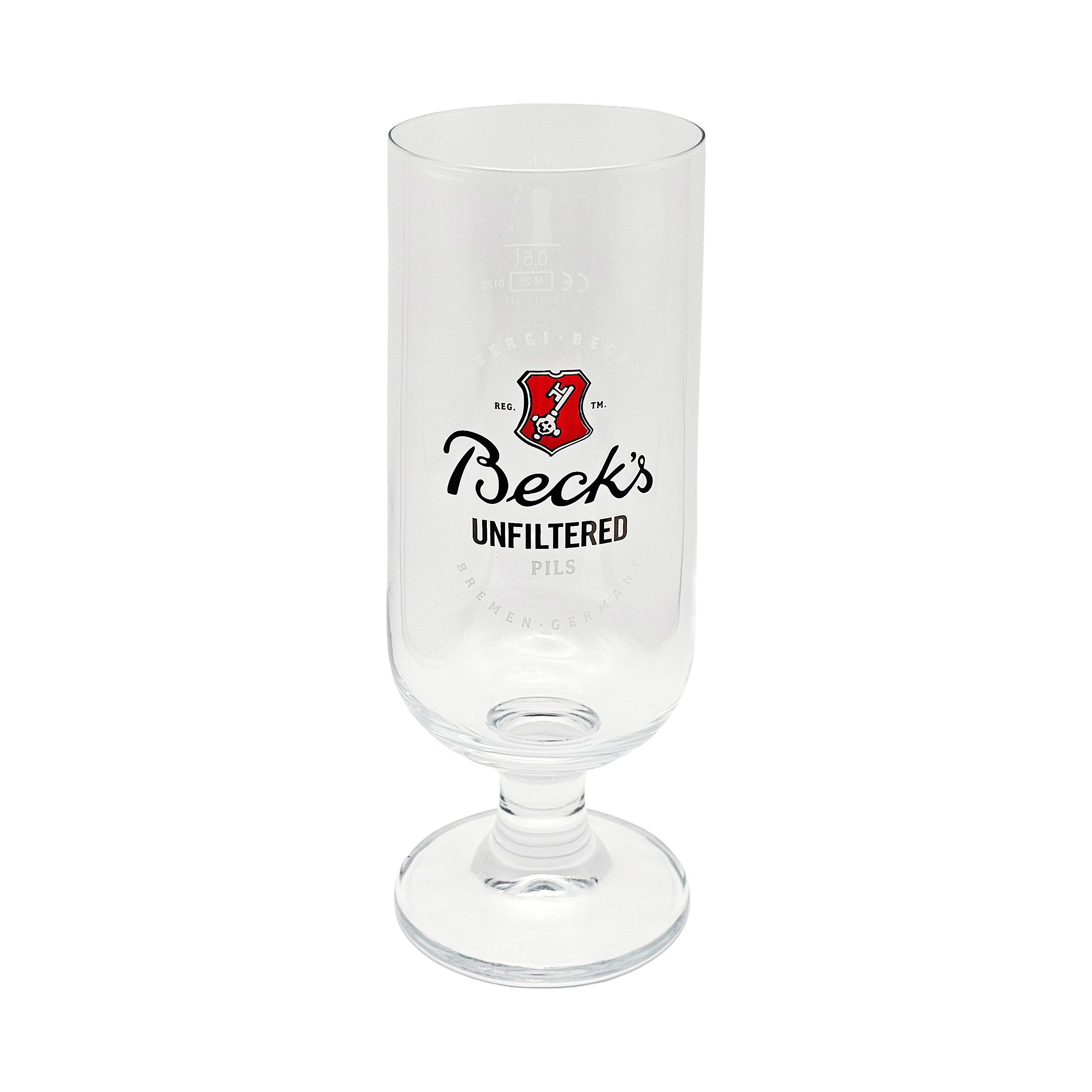 Bicchiere Beck's Unfiltered Pils – Calice da Birra Originale