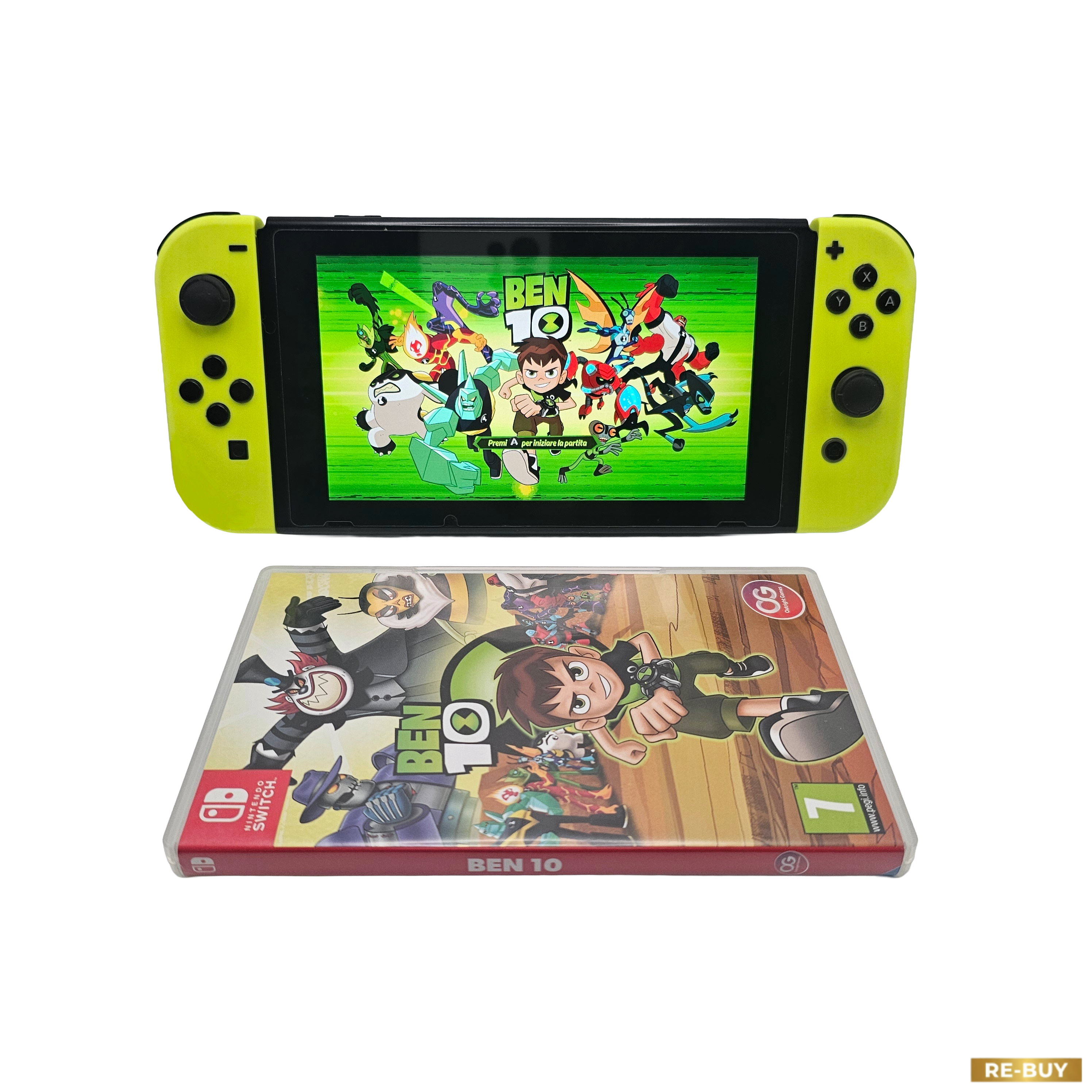 Ben 10 Nintendo Switch - Gioco Azione Avventura Italiano - Originale Usato