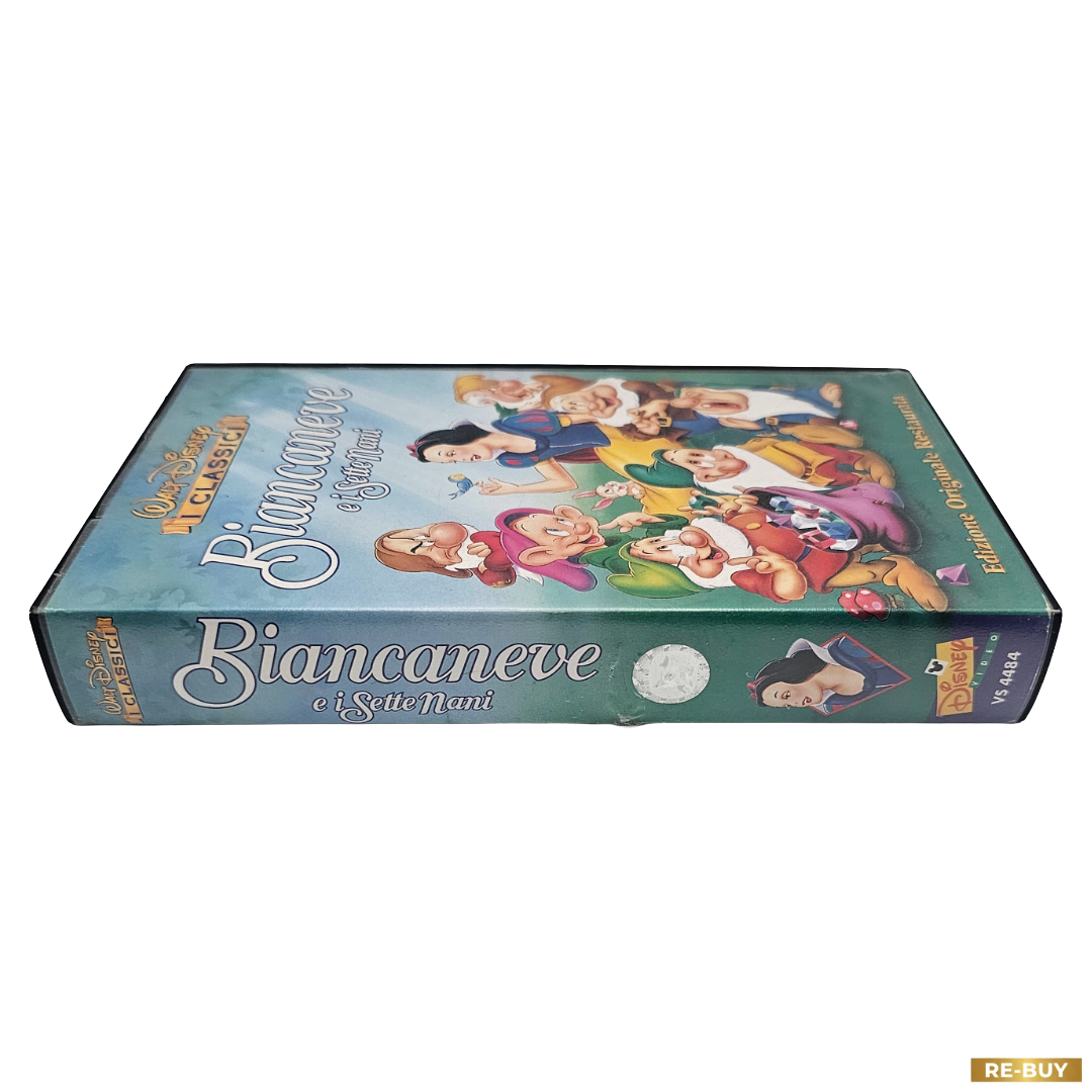 Film Biancaneve e i Sette Nani VHS Walt Disney I Classici - Edizione Restaurata Vintage