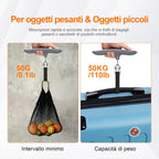 Bilancia Digitale da Bagaglio e Pacchi | con Display Retroilluminato