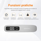 Bilancia Digitale da Bagaglio e Pacchi | con Display Retroilluminato