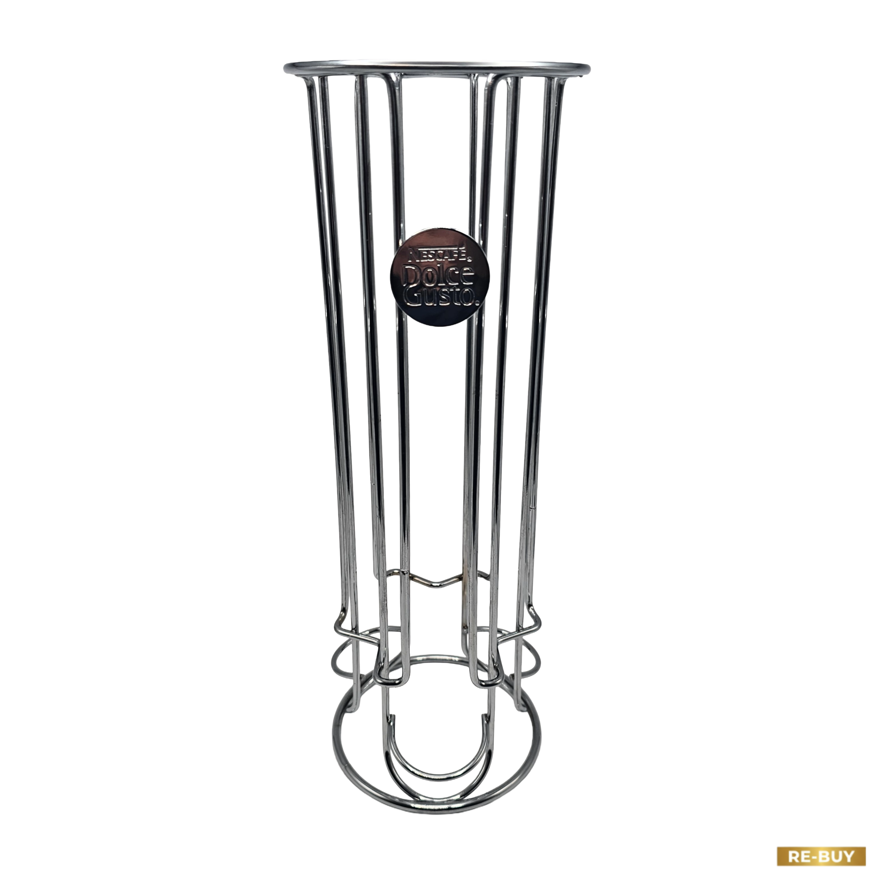Porta Capsule Nescafé Dolce Gusto in Metallo Cromato