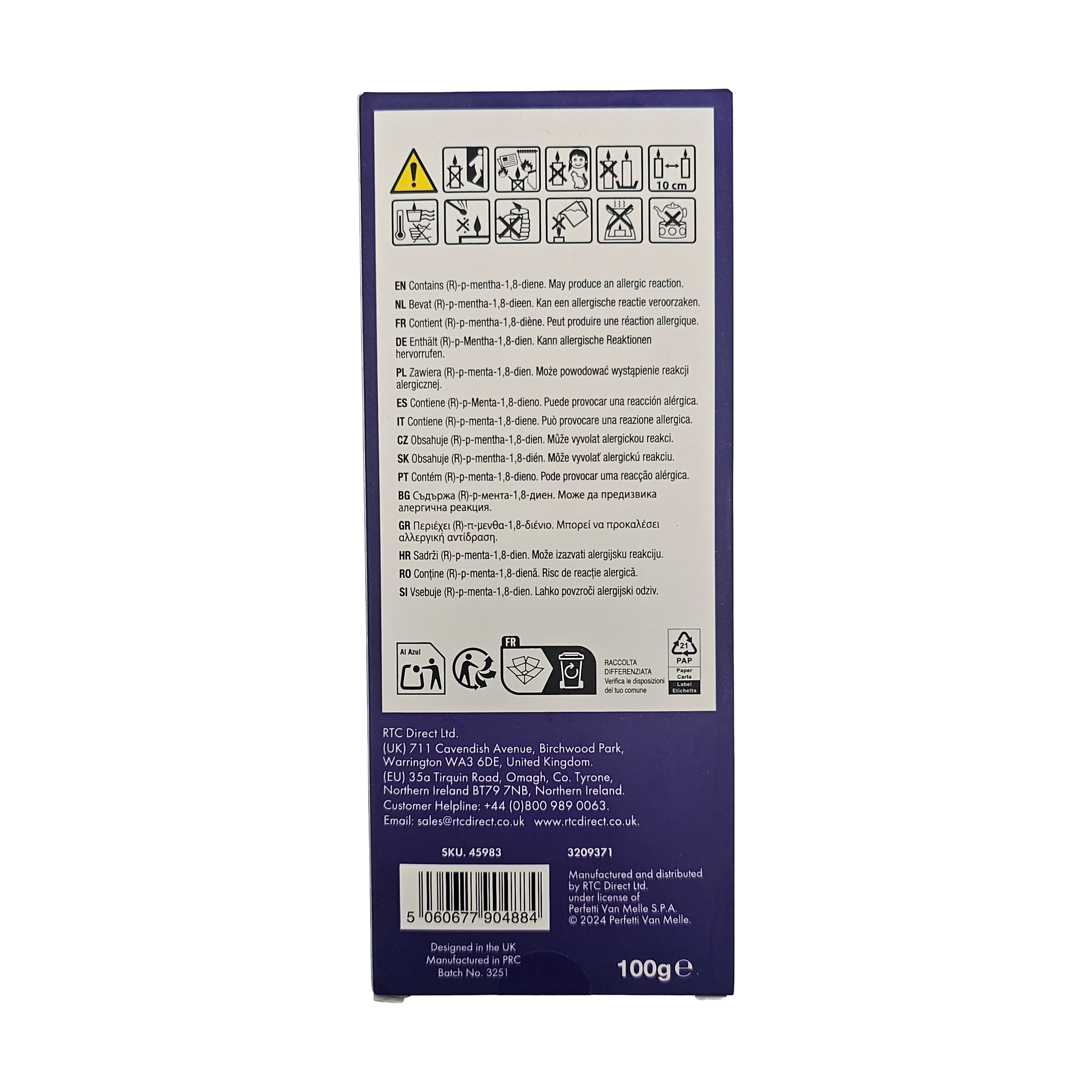 10 Candele Profumate Chupa Chups al Gusto Uva - Tea Lights Fragranza Grape