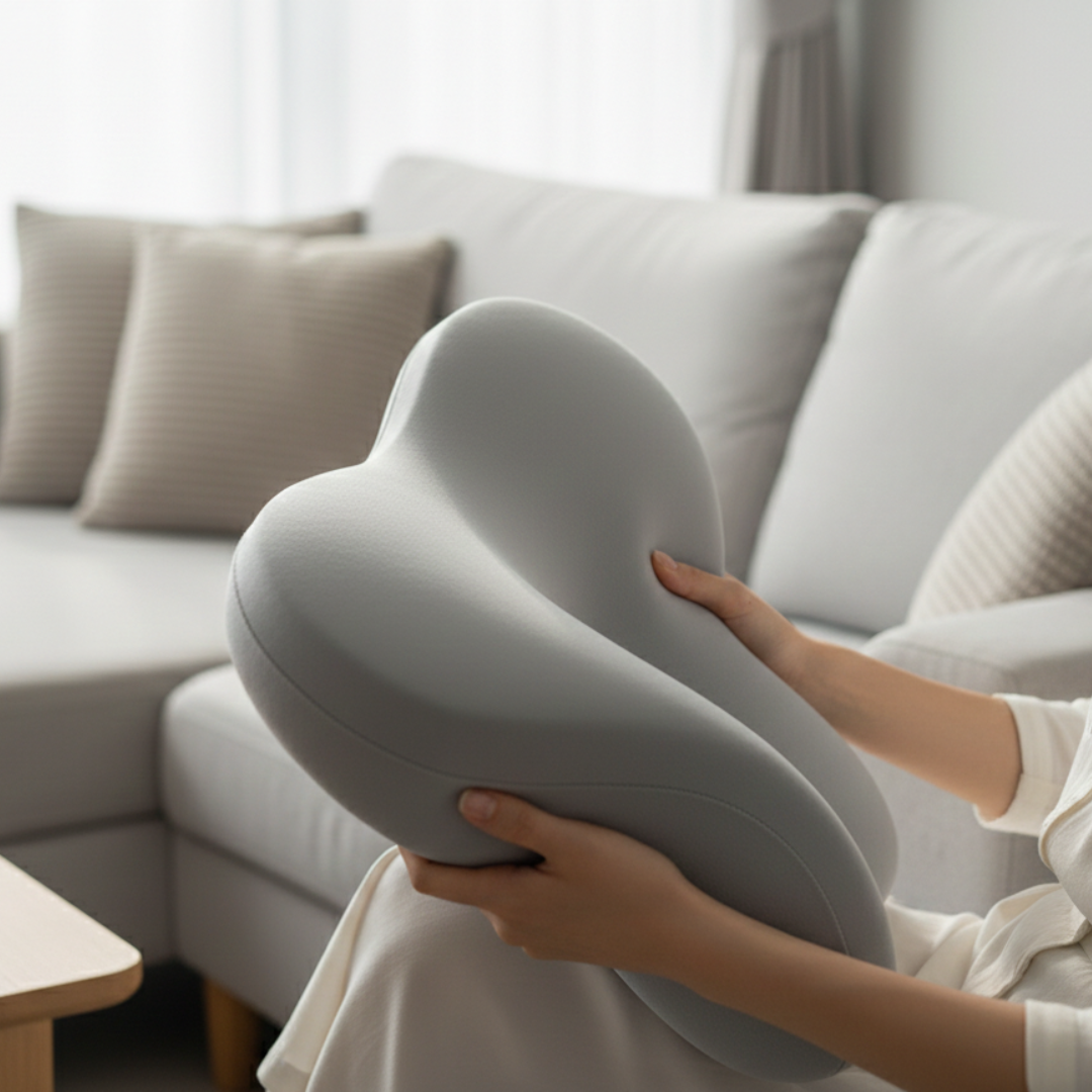 Cuscino Cervicale Memory Foarm Ergonomico – Supporto per Collo e Schiena