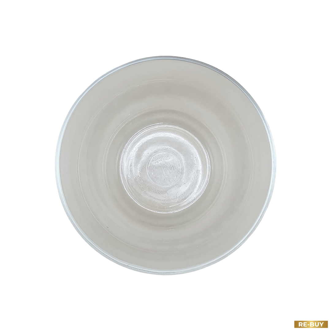 Set 8 Ciotoline in Vetro Trasparente, Ciotole per Salse, Dessert e Macedonia Vintage