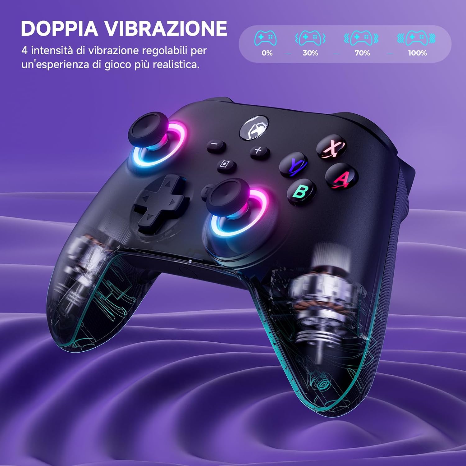 Controller Wireless Pro per Switch/2 /PC/iOS/Android