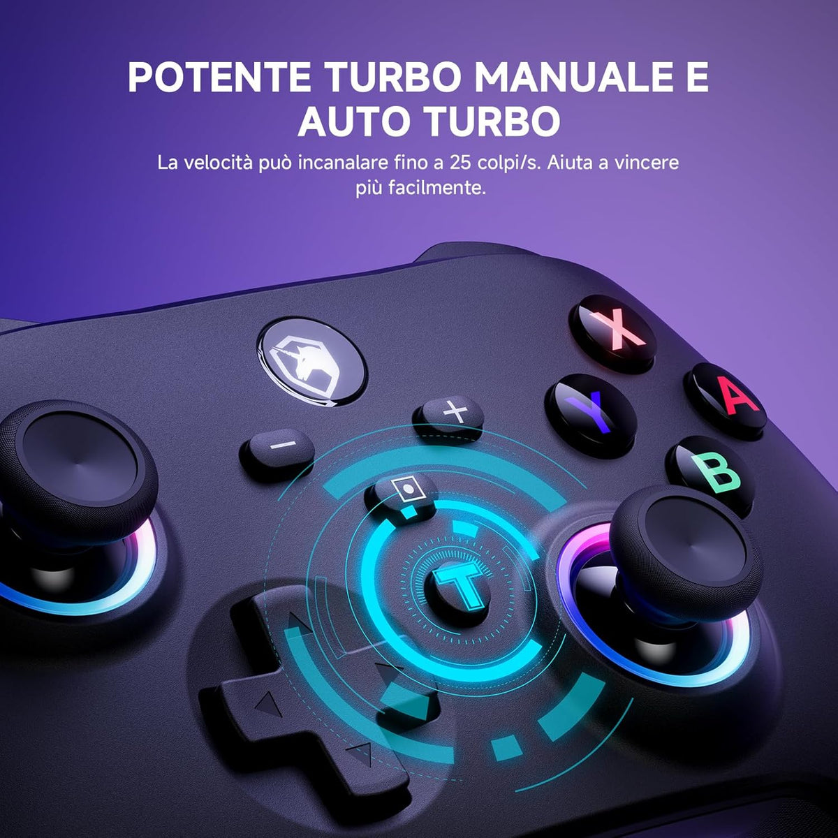 Controller Wireless Pro per Switch/2 /PC/iOS/Android