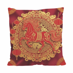 Cuscino 38x38cm 100% Poliestere Pettinato - Chinese New Year Edition