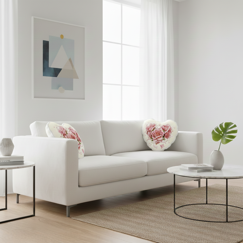 Morbido Cuore di Rose: L’Abbraccio Perfetto per San Valentino