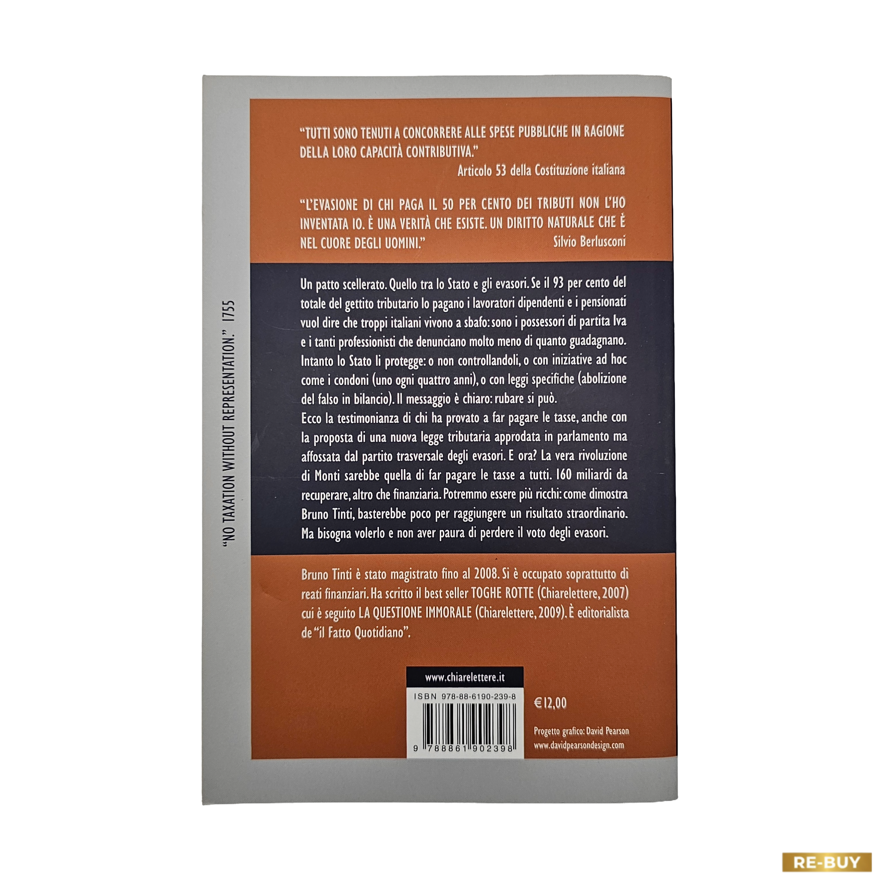 La rivoluzione delle tasse di Bruno Tinti – Edizione Chiarelettere