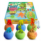 Set 6 Bombe da Bagno Frizzanti con Sorpresa Giocattolo per Bambini 6x100g