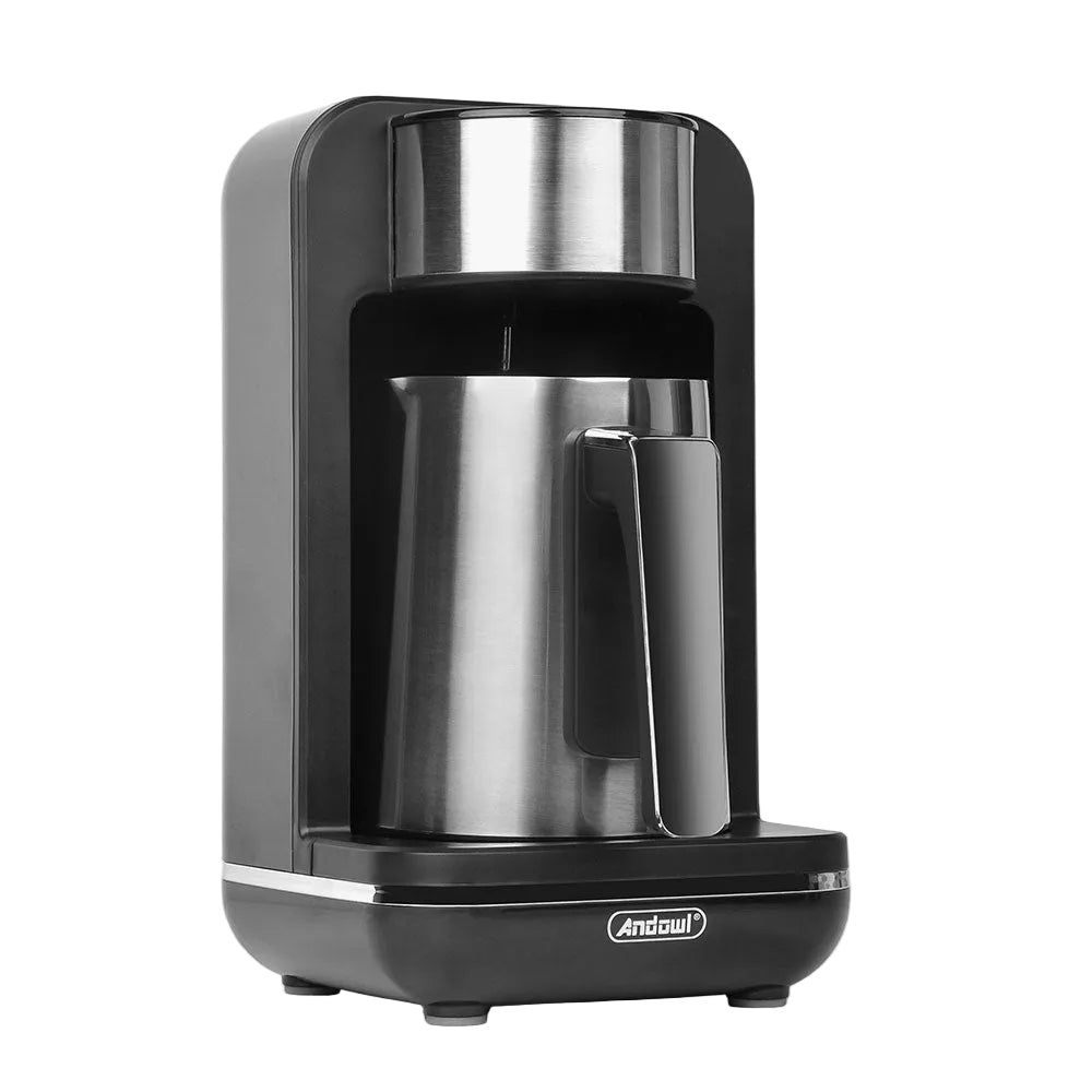 Caffettiera turca elettrica, 100% senza BPA, 120 V, capacità 1-4 tazze, per caffè turco e greco