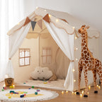 Casetta Magica Per Bambini 2in1 | Tappetino e Luci Incluse