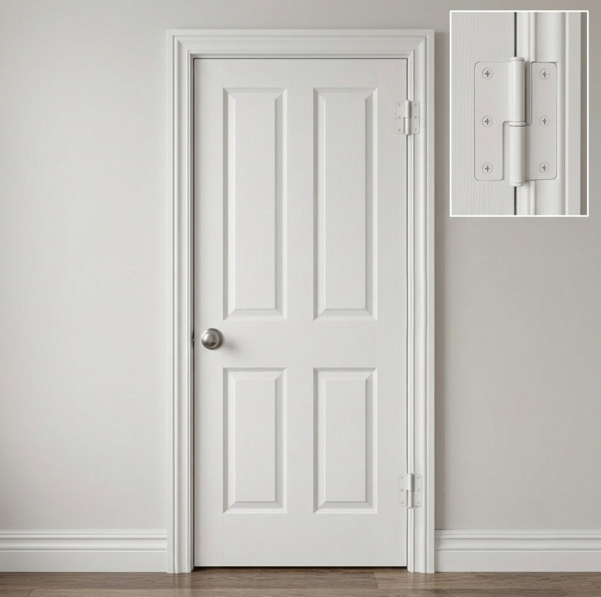Cerniera a Libro Sfilabile Tipo Pomella 120x70 mm Ottone BAL per Porte, finestre e infissi serramenti