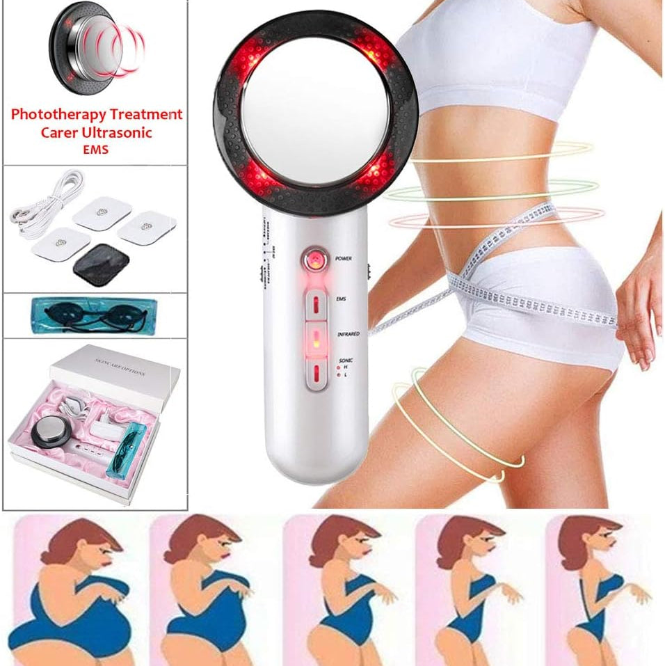 Dispositivo dimagrante per il corpo 3 in 1 massaggiatore anticellulite portatile