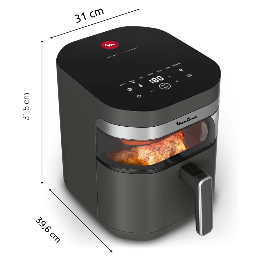 Friggitrice Aria Moulinex Infrarossi con Cestello XL