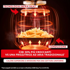 Friggitrice Aria Moulinex Infrarossi con Cestello XL