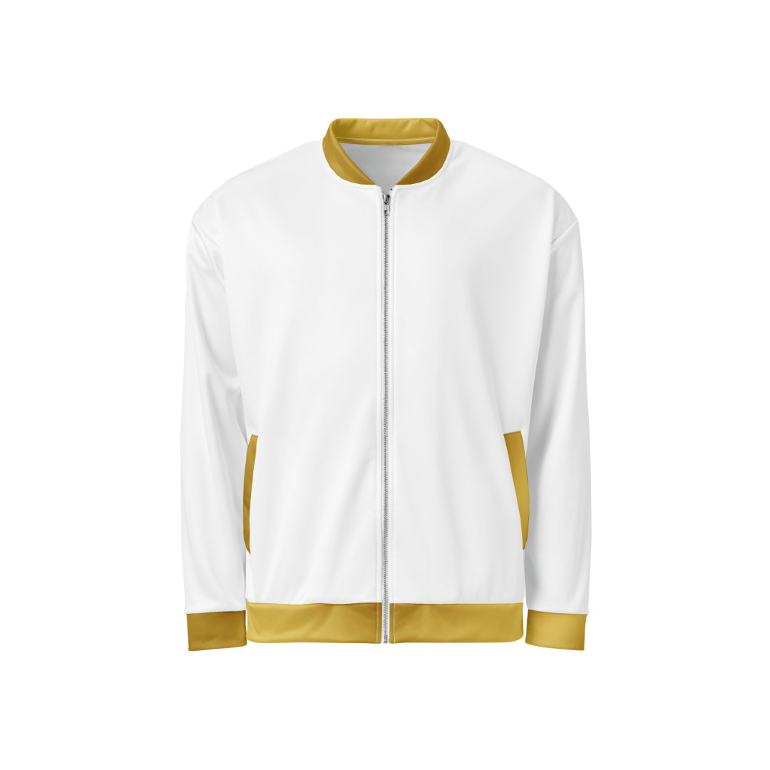 Giacca Bomber Attila", usa "Giacca Bomber Unisex Bianca Alta Qualità - Brand Attila - Stile Urban