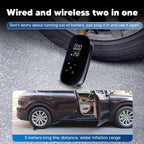 MINI COMPRESSORE ARIA PORTATILE 150 PSI – GONFIATORE RICARICABILE CON DISPLAY DIGITALE