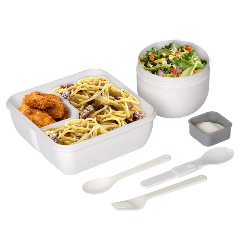 Set Lunch Box con Borsa Termica – 6 Pezzi per Pranzo, Ufficio, Scuola e Campeggio