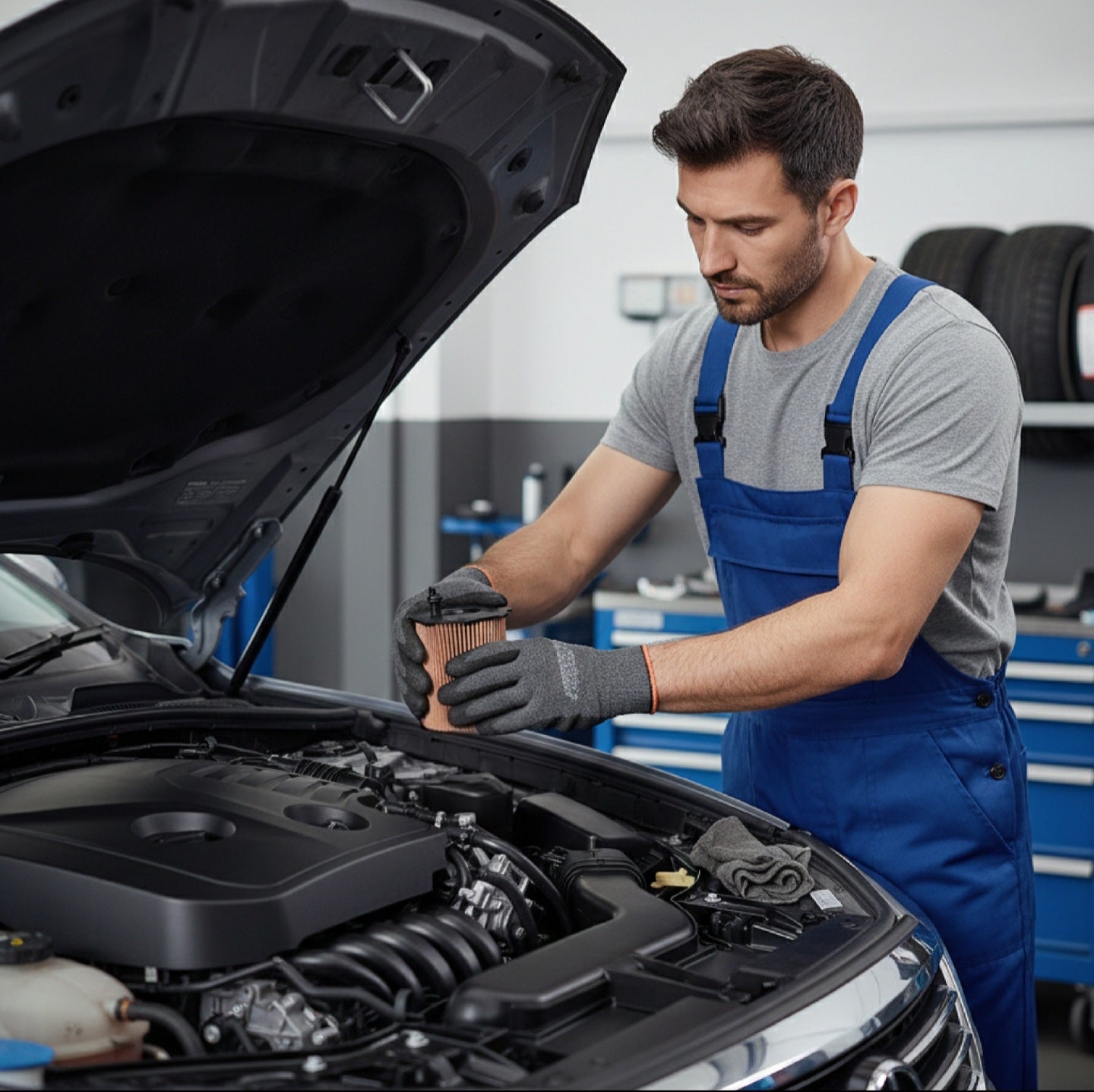 Filtro Olio Filtron OE 667/1 – Ricambio Originale Alta Qualità – Nuovo con Guarnizione