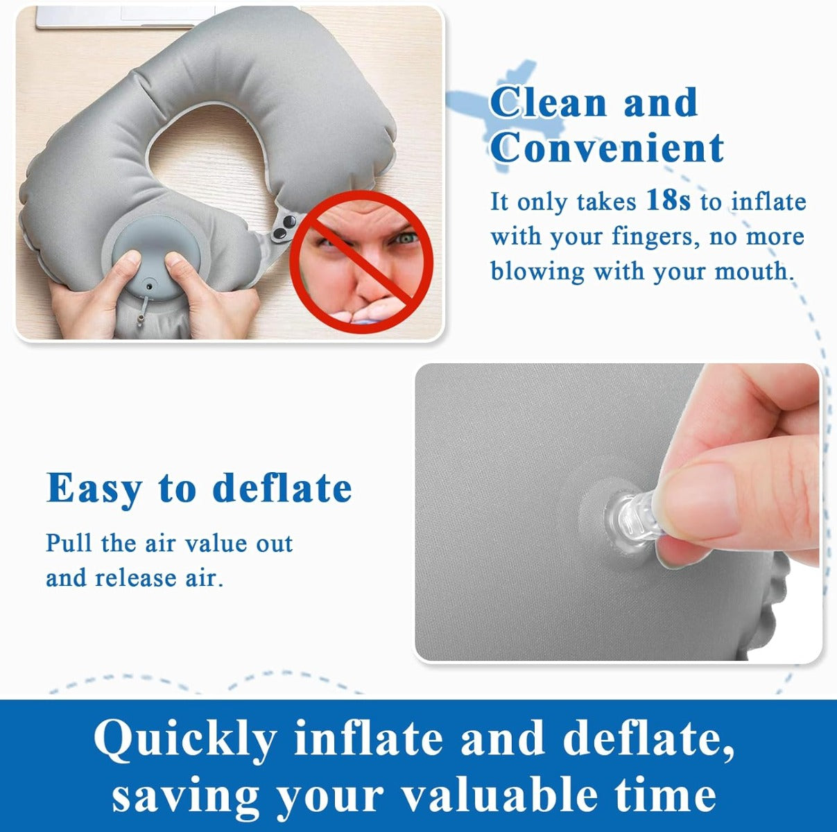 Cuscino Cervicale in Memory Foam Cuscino Per Il Collo