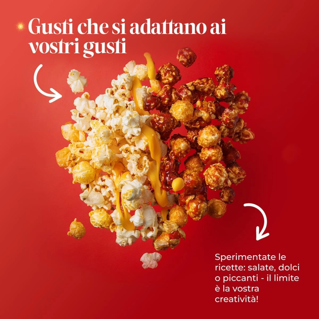 Macchina per Pop Corn Vintage Senza Olio