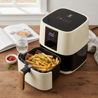 Friggitrice ad Aria Intelligente 7L 2000W – Schermo LED Touch, Cottura 360°, Senza Olio