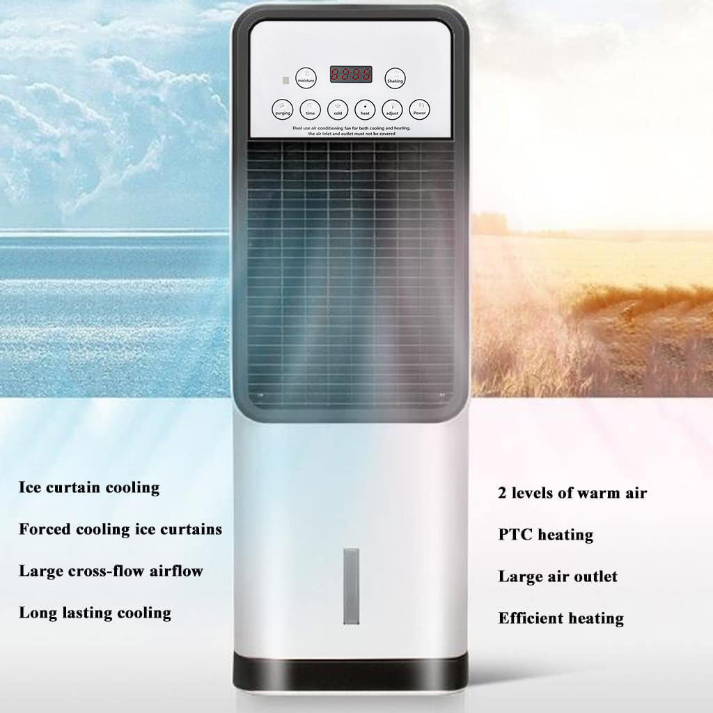 Raffrescatore Portatile 3 in 1 – Aria Calda, Fredda e Deumidificatore (1600/1800W) per combattere sia il caldo che il freddo