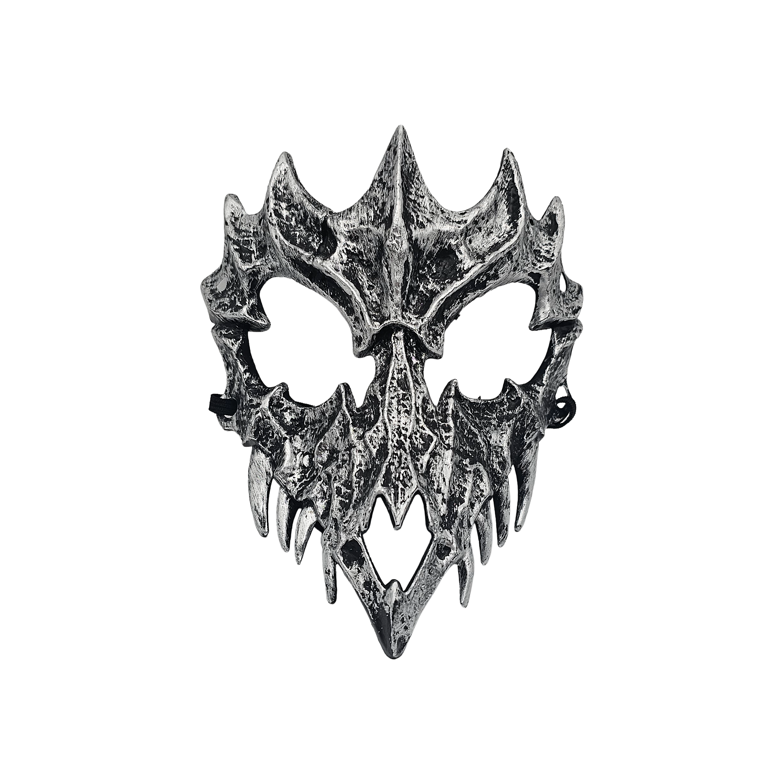Maschera Guerriero Oscuro Antico per Carnevale Cosplay e Halloween - Design Gotico