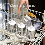 Affettatrice e Grattugia Rotativa Manuale da Cucina – Per Verdure, Frutta, Formaggi e Patate