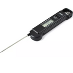 Termometro Digitale Alimentare – Sonda in Acciaio Inox Retrattile, Conversione °C/°F, Display Ampio