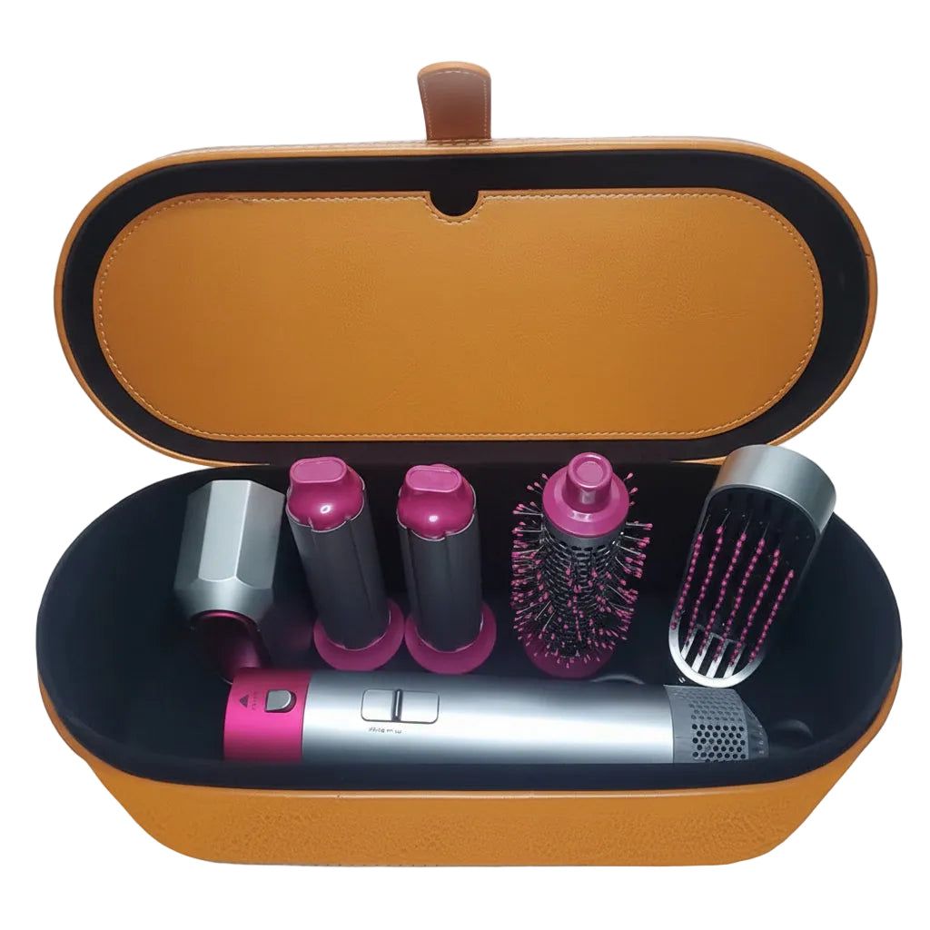 Asciugacapelli 5 in 1 con Spazzole Elettriche Intercambiabili per Styling Professionale