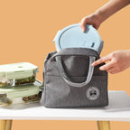 Set Lunch Box con Borsa Termica – 6 Pezzi per Pranzo, Ufficio, Scuola e Campeggio