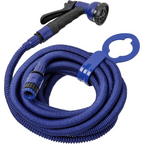 Tubo Estensibile Superflex 15m Blu con Pistola 8 Funzioni