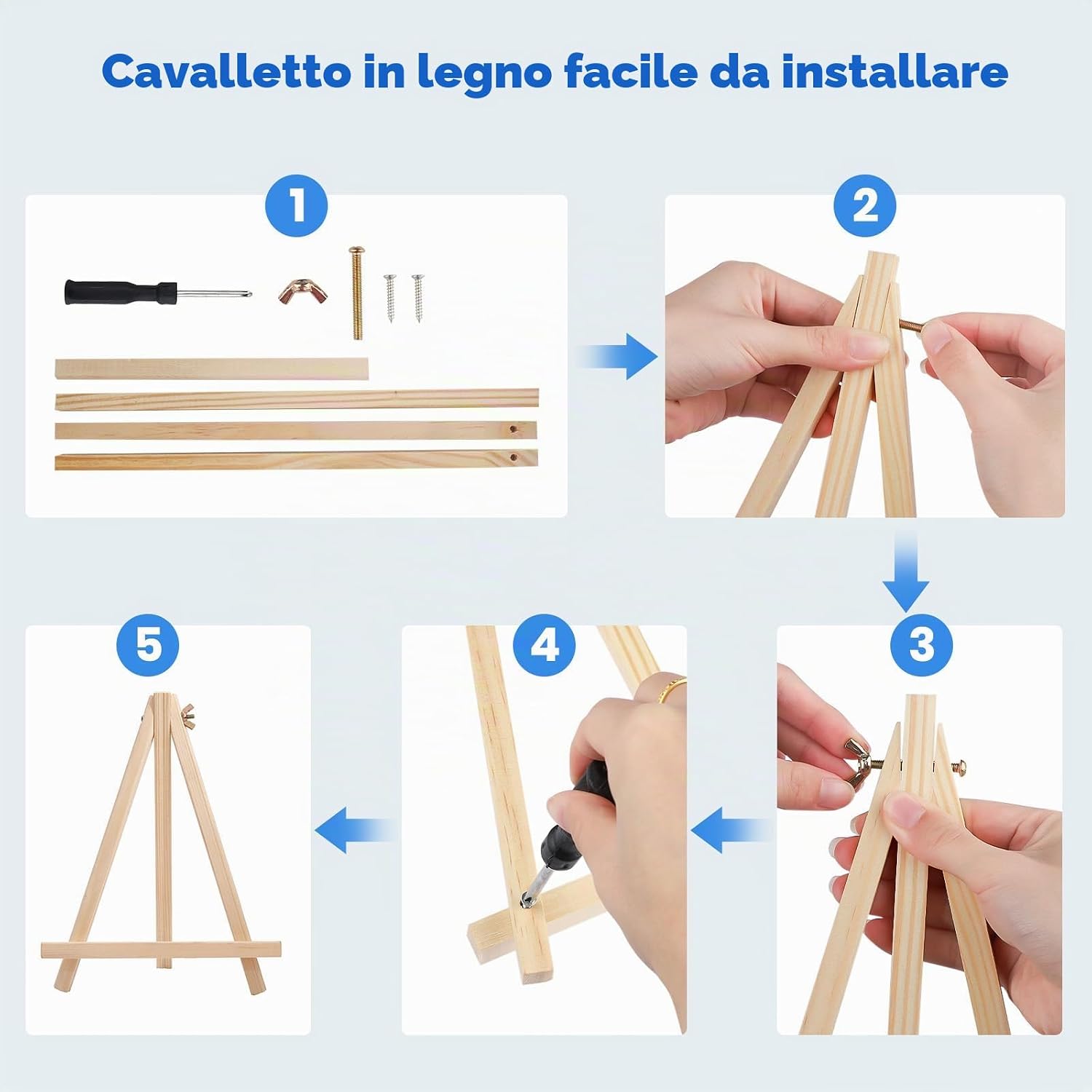 Kit di Pittura Guidata Tutto in Uno- Perfetto per Rilassarsi e Arredare Casa
