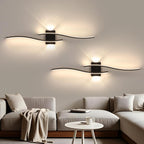Applique da Parete LED Moderna a Linee Curve (27W - Luce Neutra)