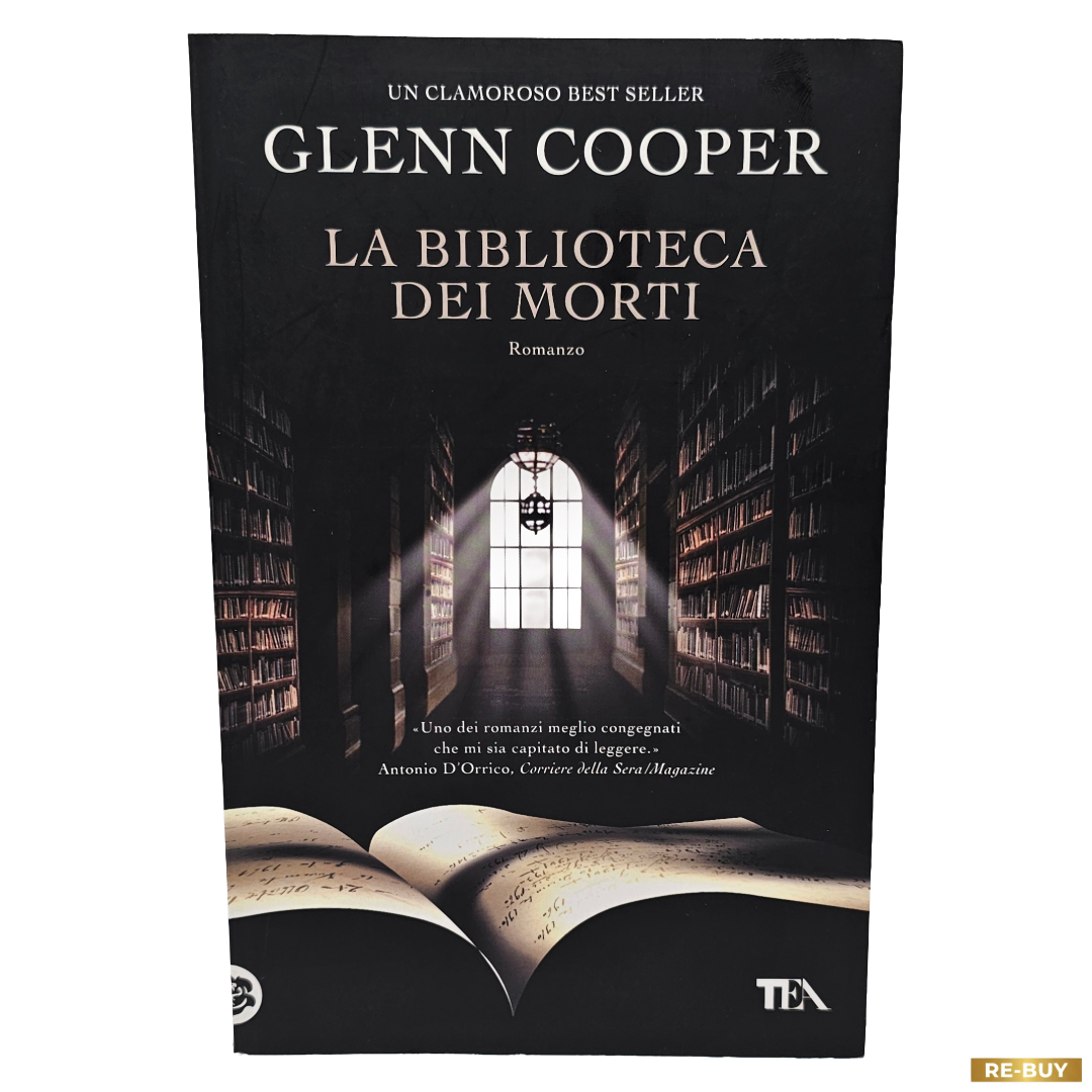 La biblioteca dei morti - Glenn Cooper Libro Thriller Giallo (Usato)