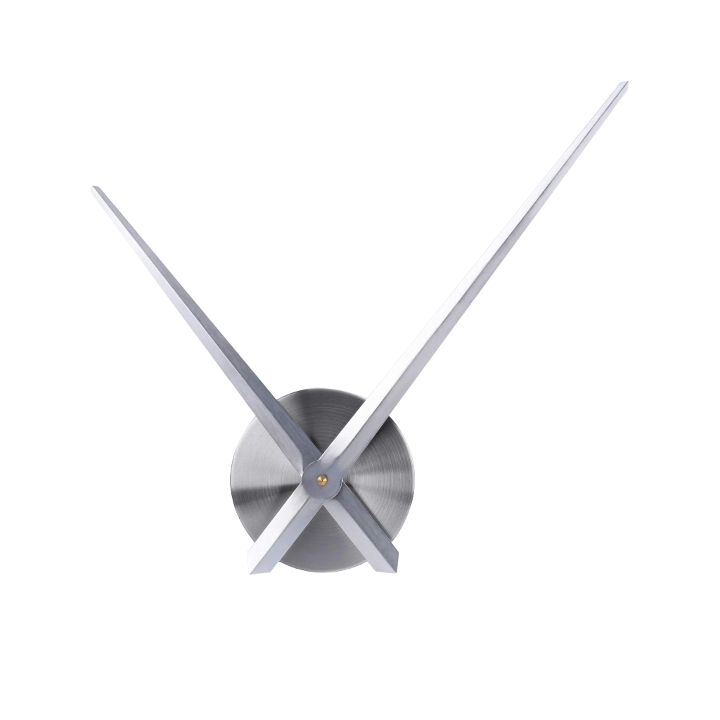 Orologio da Parete Grande Fai da Te con Lancette 3D
