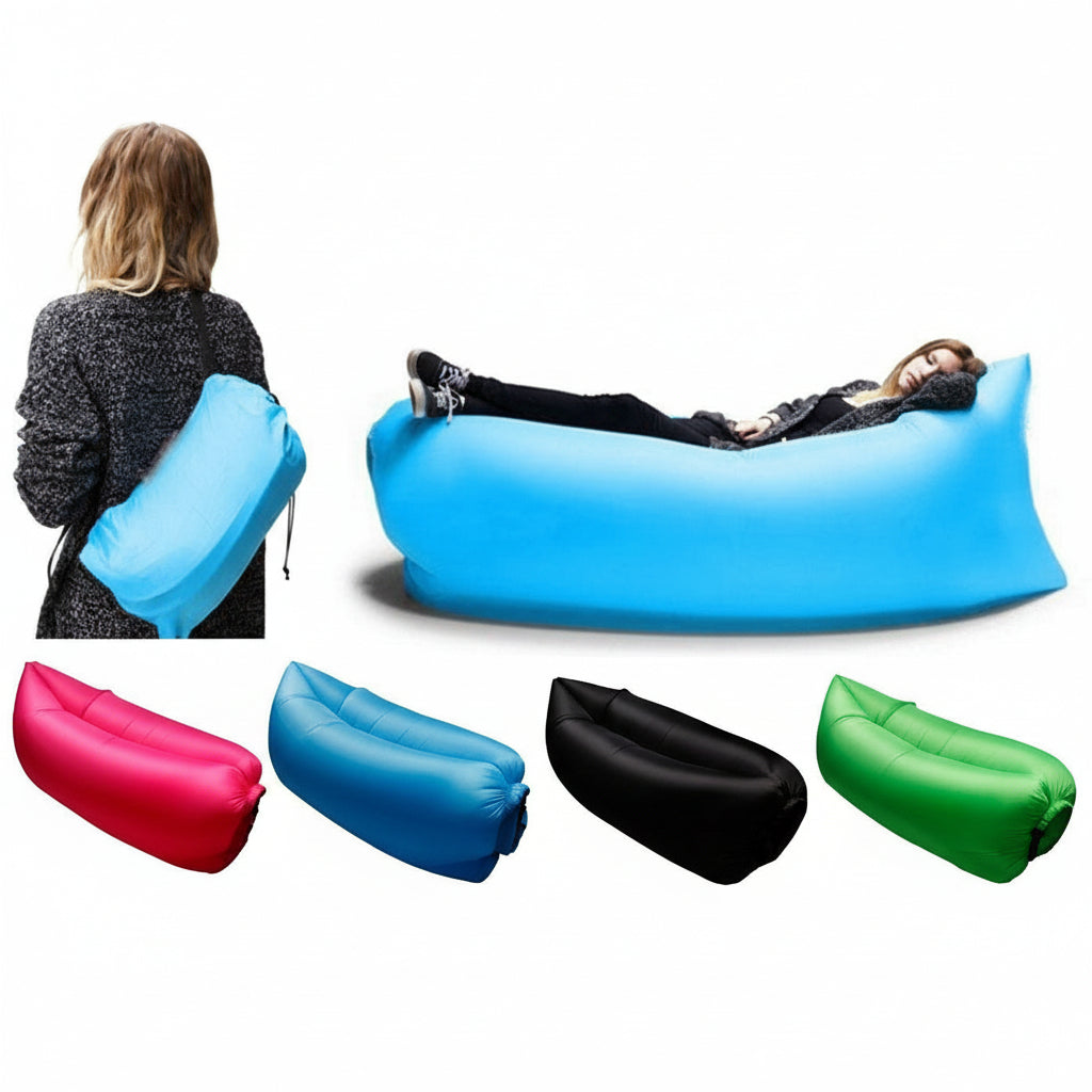 Lazy Bag sofà per spiaggia mare pic nic montagna gonfiabile