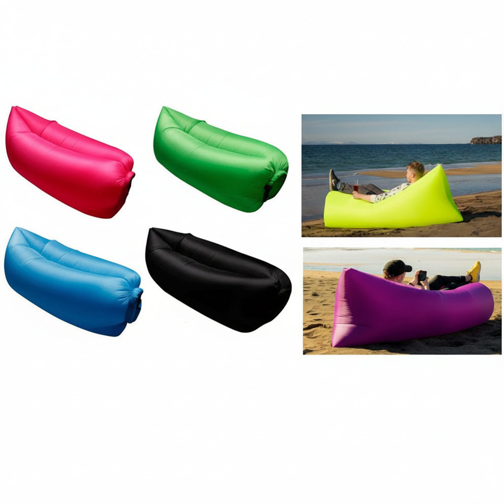 Lazy Bag sofà per spiaggia mare pic nic montagna gonfiabile