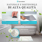 Tappeto Bagno Diatomite 60x39 - Pietra Naturale Antimuffa e Igienico