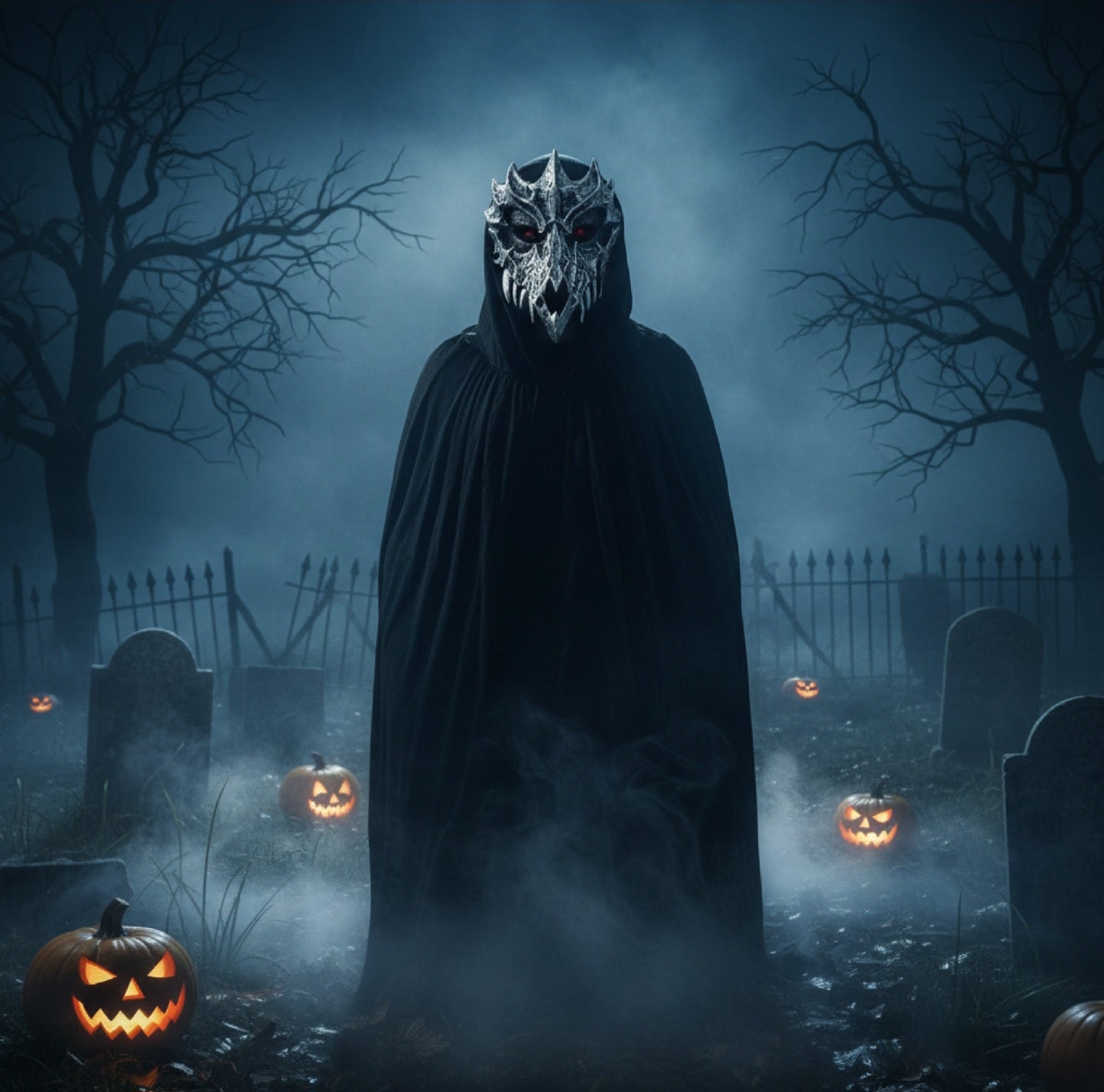 Maschera Guerriero Oscuro Antico per Carnevale Cosplay e Halloween - Design Gotico